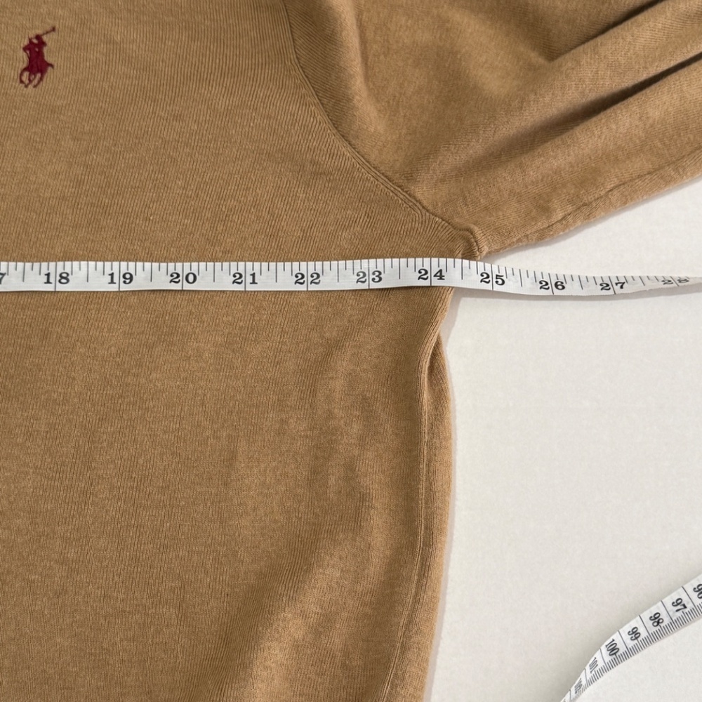 Polo Ralph Lauren V-Neck Cotton Sweater size XL - Picture 6 of 9